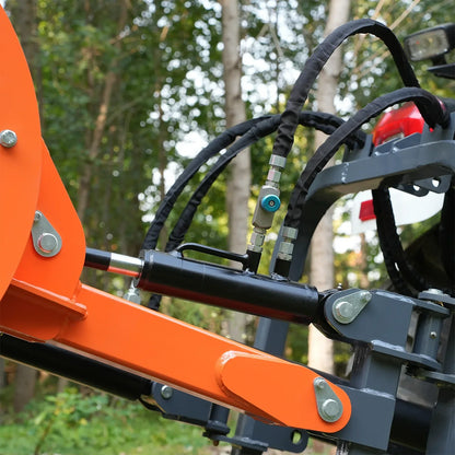 24'' Cutting Wheel Hydraulic Cylinders Stump Grinder,  (PTO Shaft Included with Slip Clutch) ,  35-60hp,   TSG61