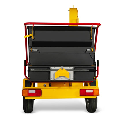35hp 1000cc ZONSEN E-Start 8 inch Gas Powered Commerical Wood Chipper with Intelligent Hydraulic Feeding System ,  CROBA TX1000