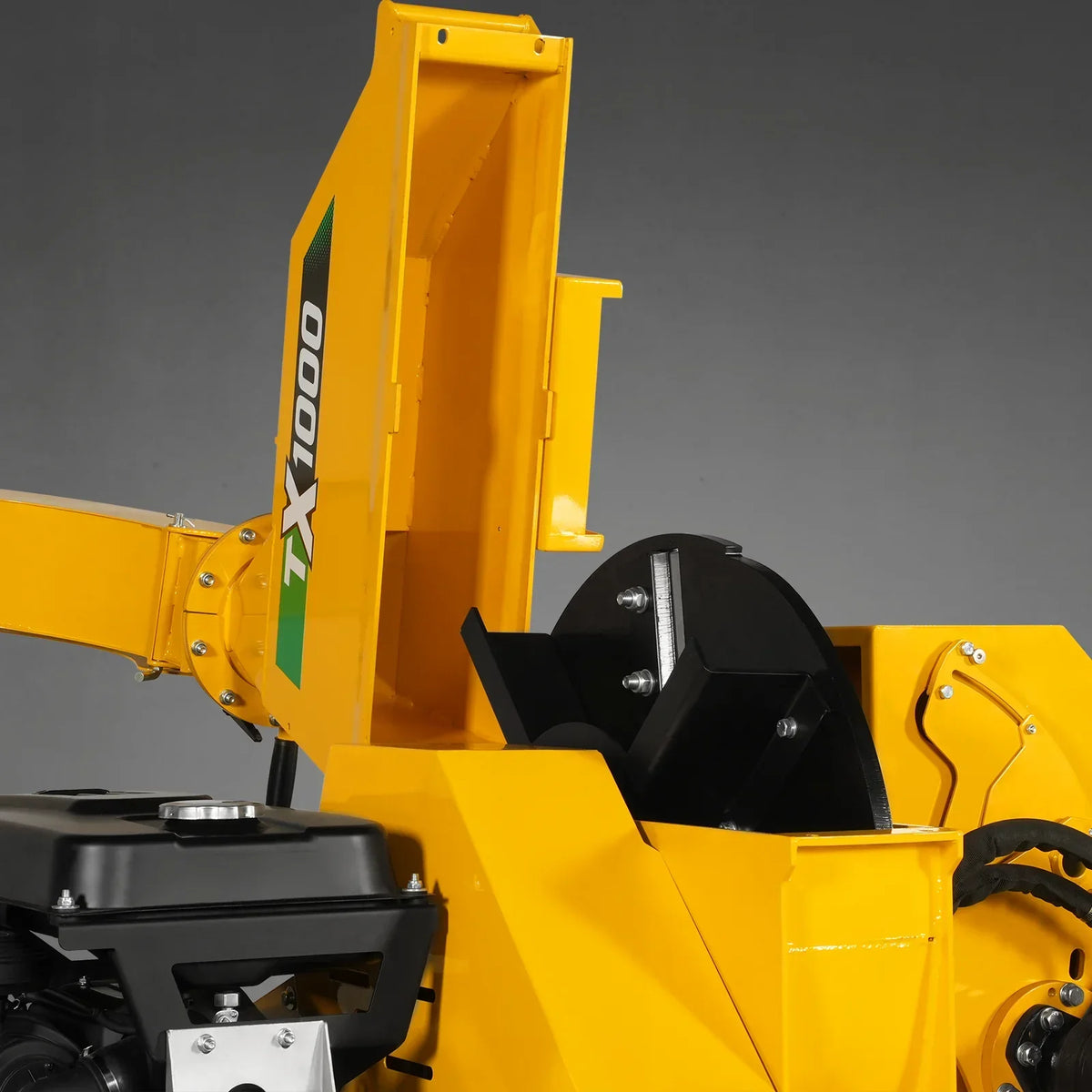 35hp 1000cc ZONSEN E-Start 8 inch Gas Powered Commerical Wood Chipper with Intelligent Hydraulic Feeding System ,  CROBA TX1000