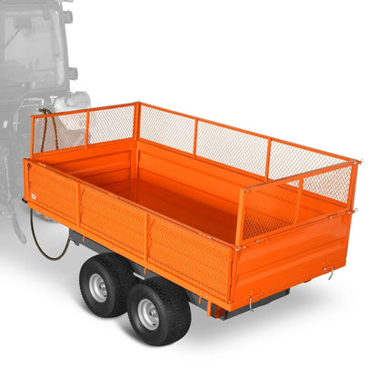 MechMaxx 2-Ton Capacity Heavy-Duty Dump Trailer,  DT4X8W