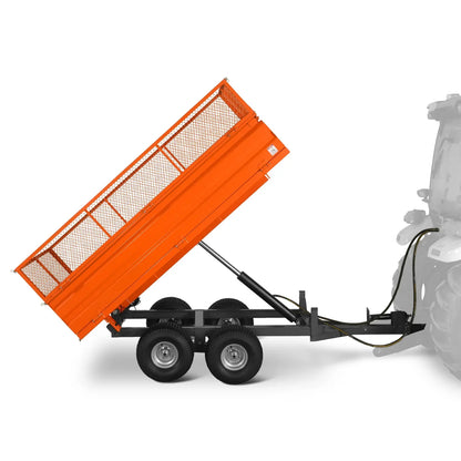 MechMaxx 2-Ton Capacity Heavy-Duty Dump Trailer,  DT4X8W