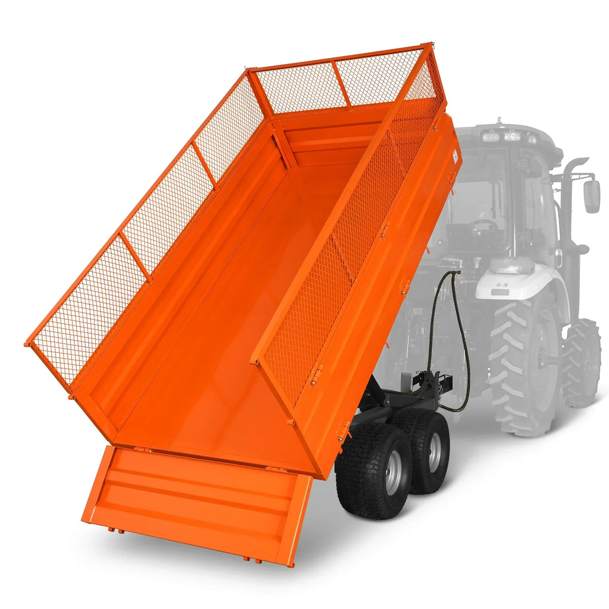 MechMaxx 2-Ton Capacity Heavy-Duty Dump Trailer,  DT4X8W