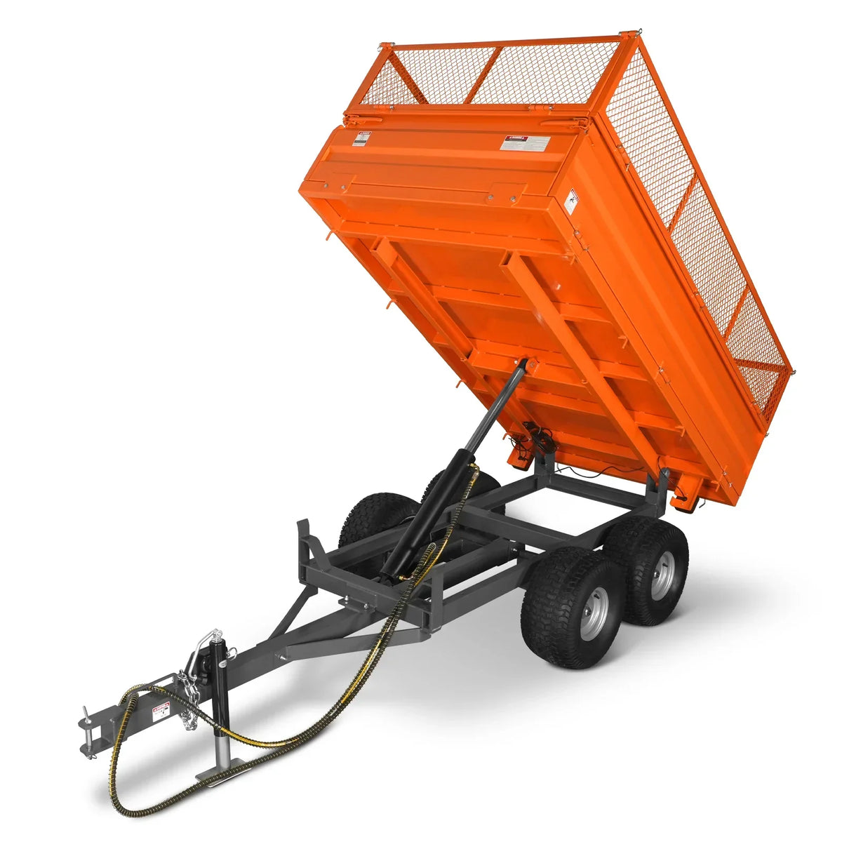 MechMaxx 2-Ton Capacity Heavy-Duty Dump Trailer,  DT4X8W
