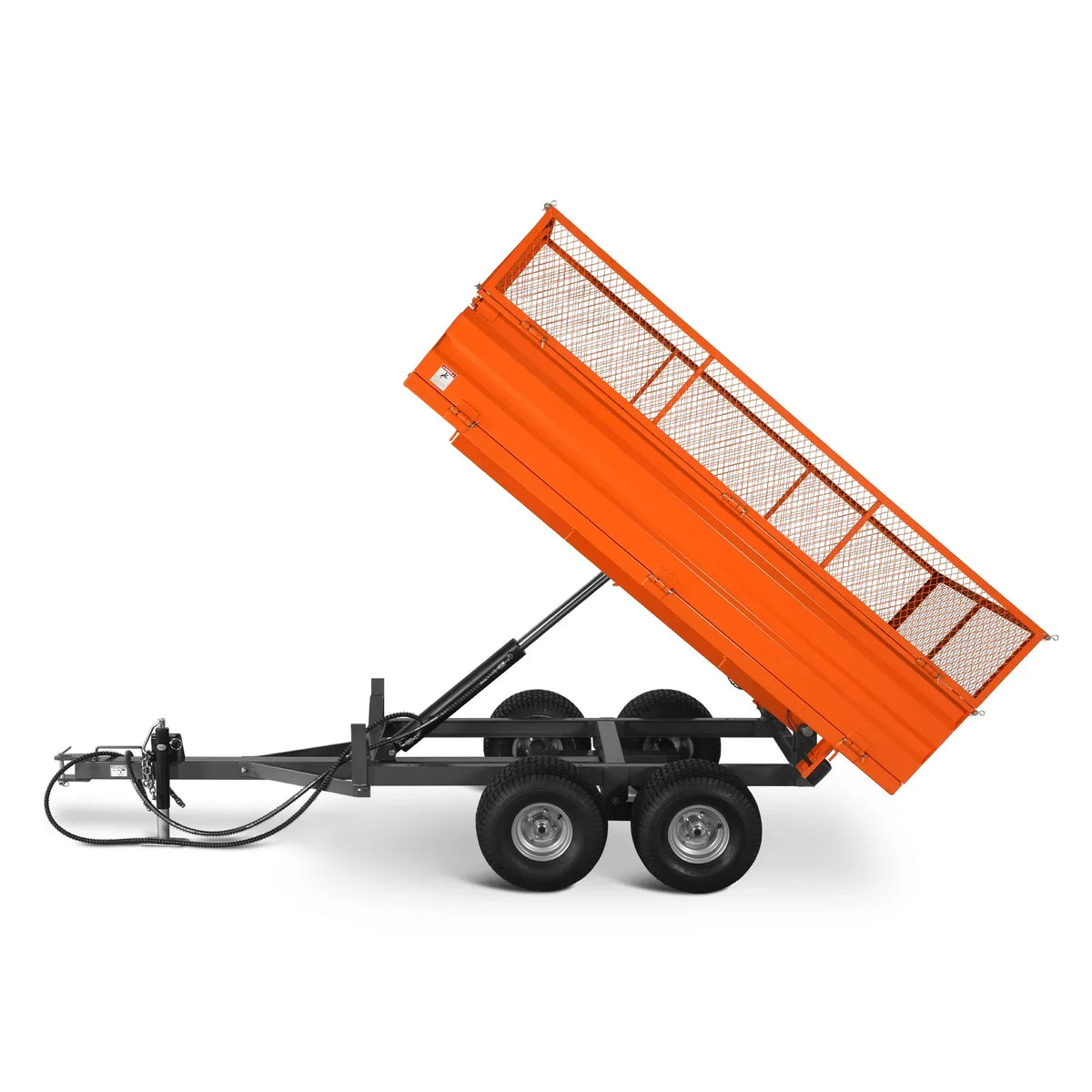 MechMaxx 2-Ton Capacity Heavy-Duty Dump Trailer,  DT4X8W