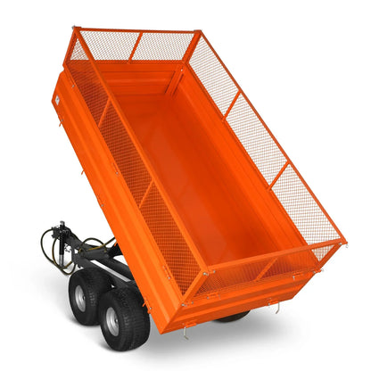 MechMaxx 2-Ton Capacity Heavy-Duty Dump Trailer,  DT4X8W