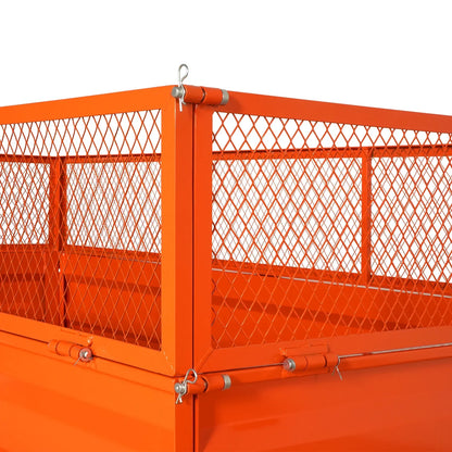 MechMaxx 2-Ton Capacity Heavy-Duty Dump Trailer,  DT4X8W