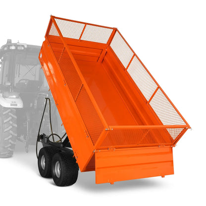 MechMaxx 2-Ton Capacity Heavy-Duty Dump Trailer,  DT4X8W