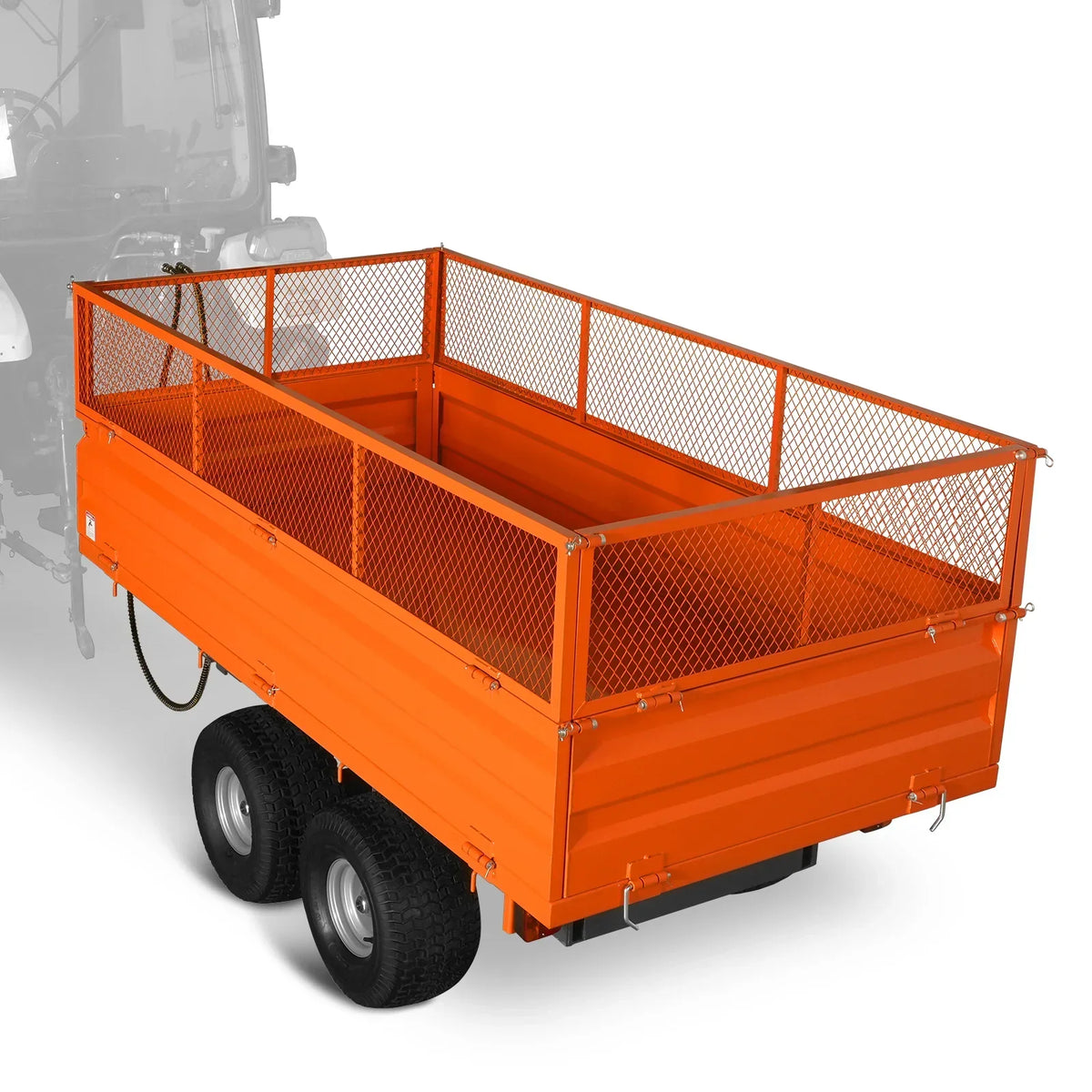 MechMaxx 2-Ton Capacity Heavy-Duty Dump Trailer,  DT4X8W