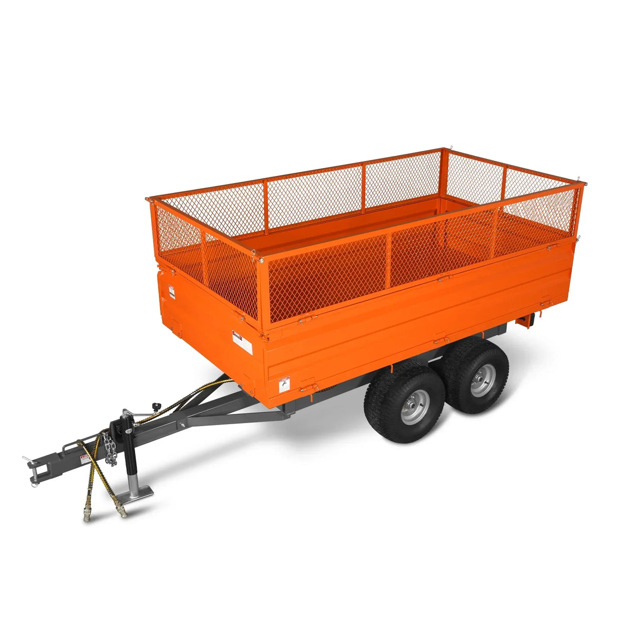 MechMaxx 2-Ton Capacity Heavy-Duty Dump Trailer,  DT4X8W