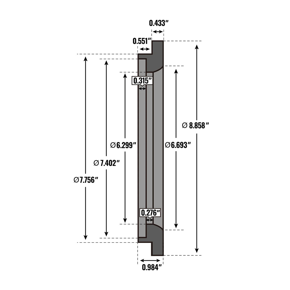 Truck Cone Kit for WB Wheel Balancer (for SKU: 200009, 200010)