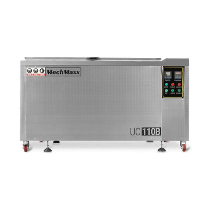 114 Gal / 432L Heavy Duty Industrial Ultrasonic Parts Washer, 28kHz 60 Transducers , SS304 Tank, 10kW Heater, 208–240V 3 Phase Power