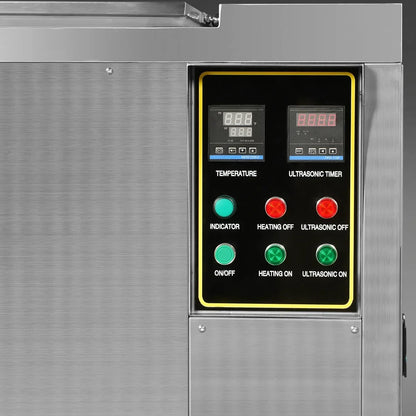 114 Gal / 432L Heavy Duty Industrial Ultrasonic Parts Washer, 28kHz 60 Transducers , SS304 Tank, 10kW Heater, 208–240V 3 Phase Power