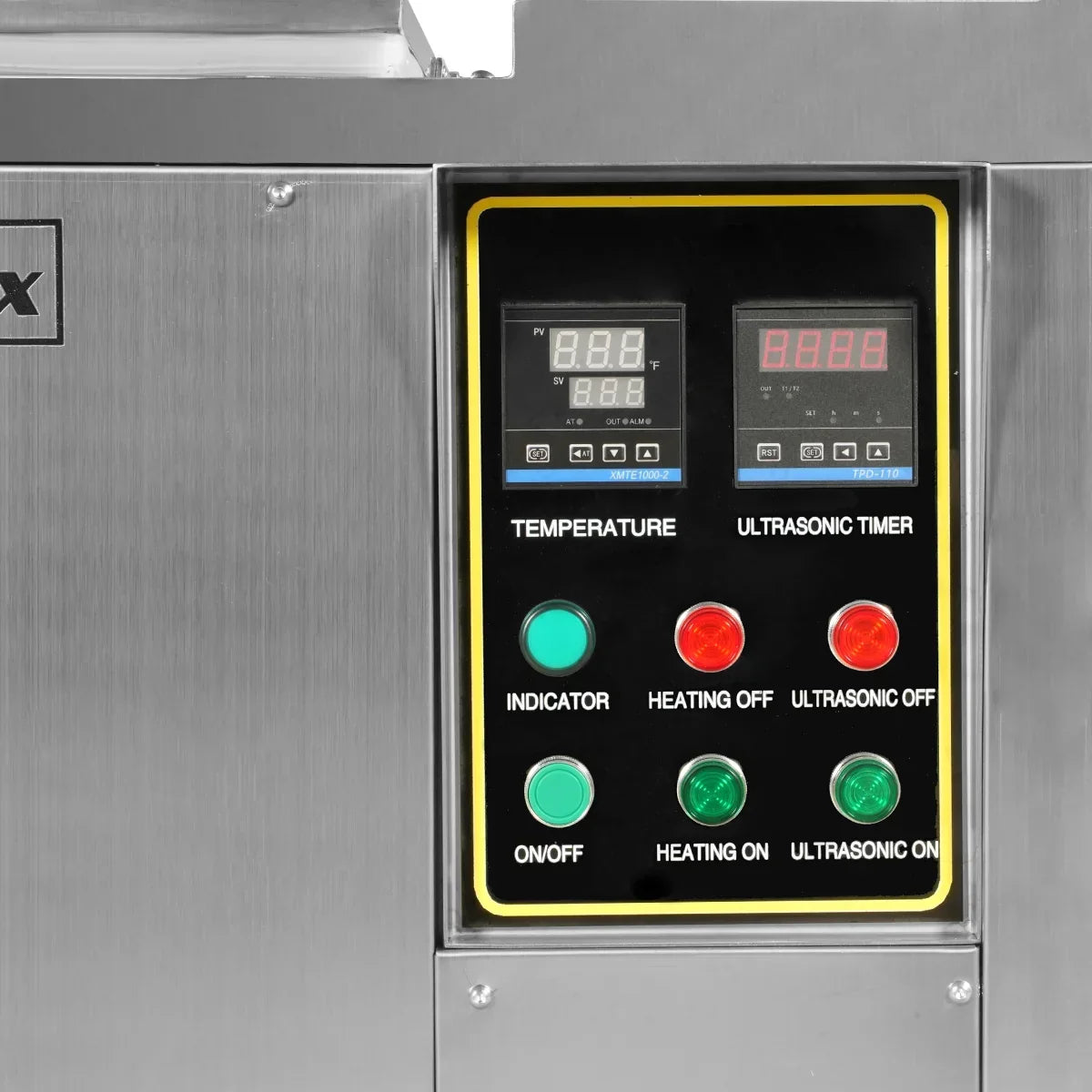 12 Gal / 47 L Heavy Duty Industrial Ultrasonic Parts Washer, 28kHz 9 Transducers , SS304 Tank, 6.6kW Heater, 208–240V 1 Phase Power