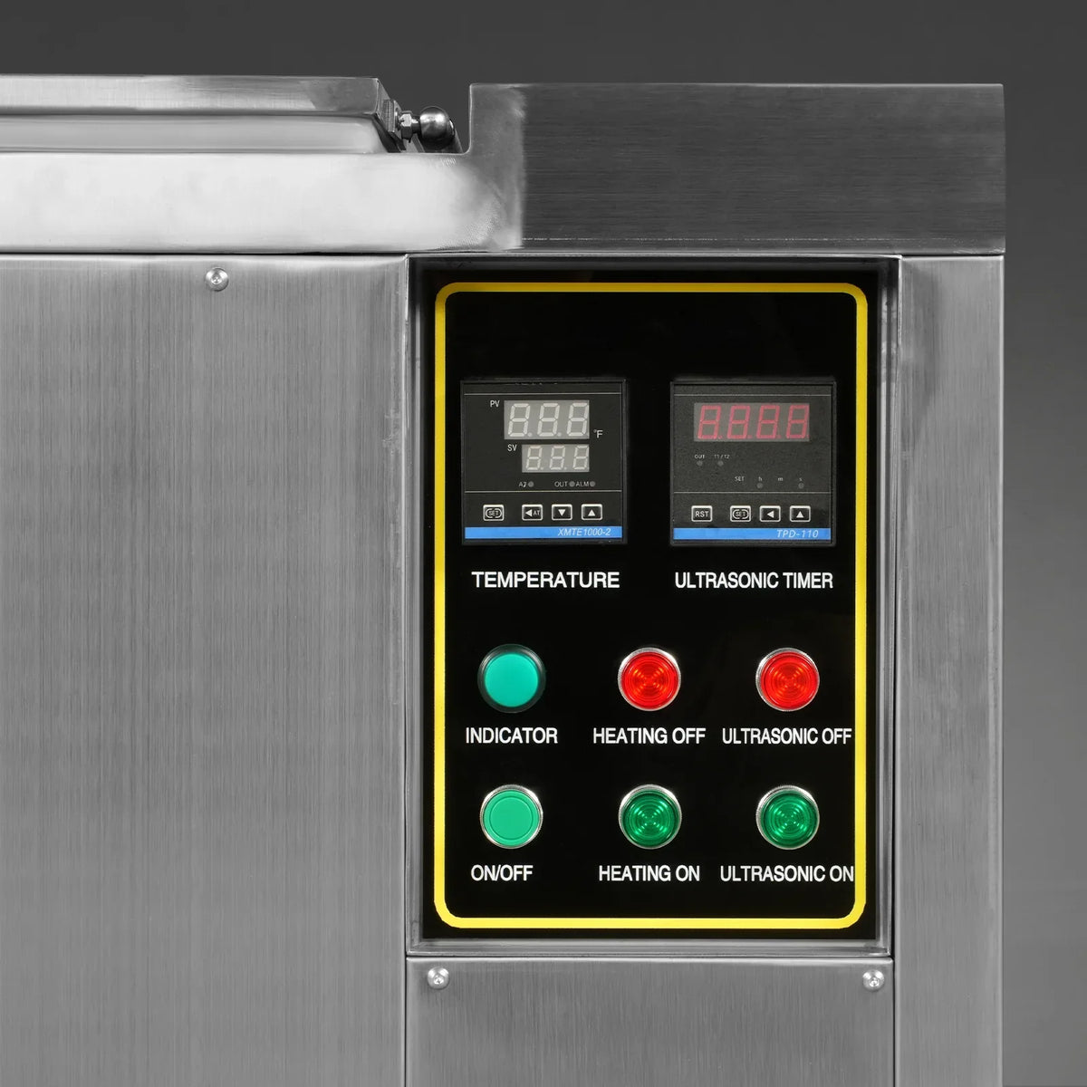 32 Gal / 120L Heavy Duty Industrial Ultrasonic Parts Washer, 28kHz 20 Transducers , SS304 Tank, 6.6kW Heater, 208–240V 3 Phase Power