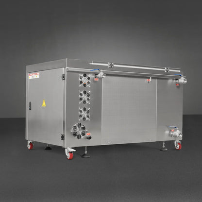 81 Gal / 308L Heavy Duty Industrial Ultrasonic Parts Washer, 28kHz 40 Transducers,  SS304 Tank, 10kW Heater, 208–240V 3 Phase Power