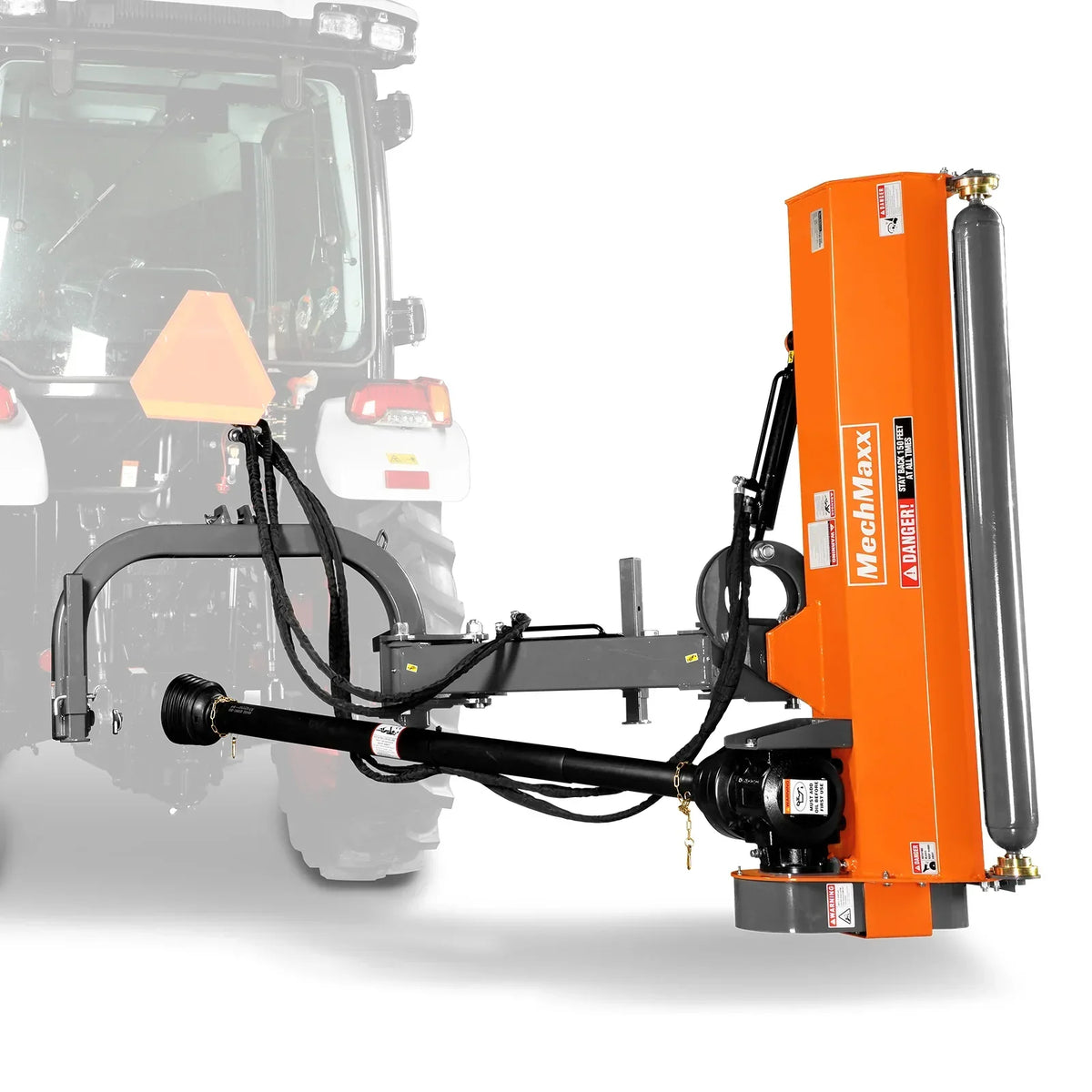 60" Standard 3Point Offset Flail Ditch Bank Mower,  25-60HP,  VAM60