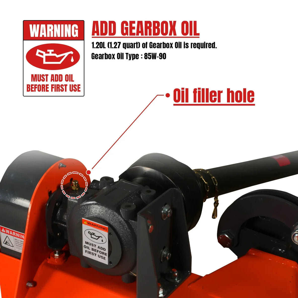 48" Standard 3 Point Offset Flail Ditch Bank Mower,  25-50HP,  VAM48