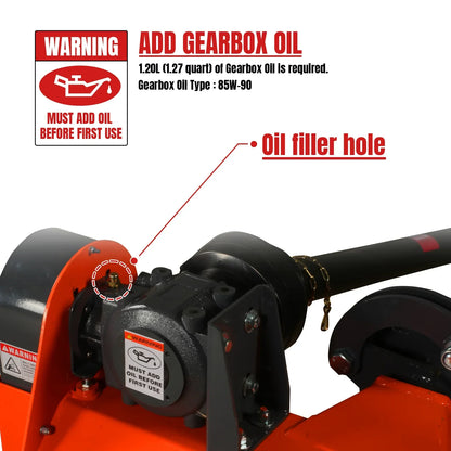 48" Standard 3 Point Offset Flail Ditch Bank Mower,  25-50HP,  VAM48