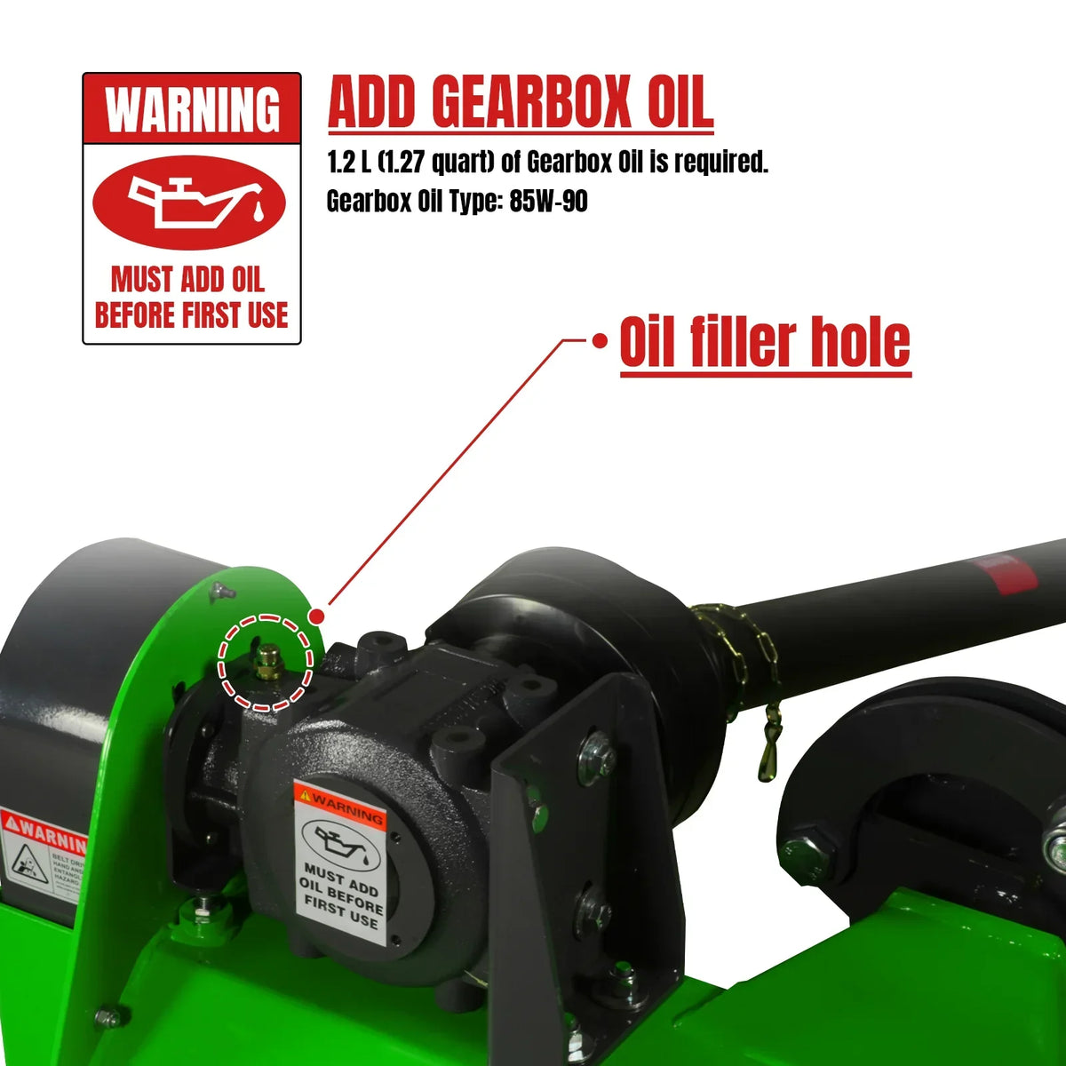 48" Standard 3 Point Offset Flail Ditch Bank Mower,  25-50HP,  VAM48