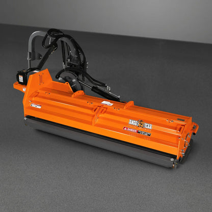 86" Heavy Duty 3 Point Offset Ditch Bank Verge Flail Mower Italy CMR Gearbox,  90-120HP,  PTO Driven,  VBM86