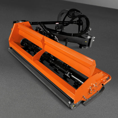 86" Heavy Duty 3 Point Offset Ditch Bank Verge Flail Mower Italy CMR Gearbox,  90-120HP,  PTO Driven,  VBM86