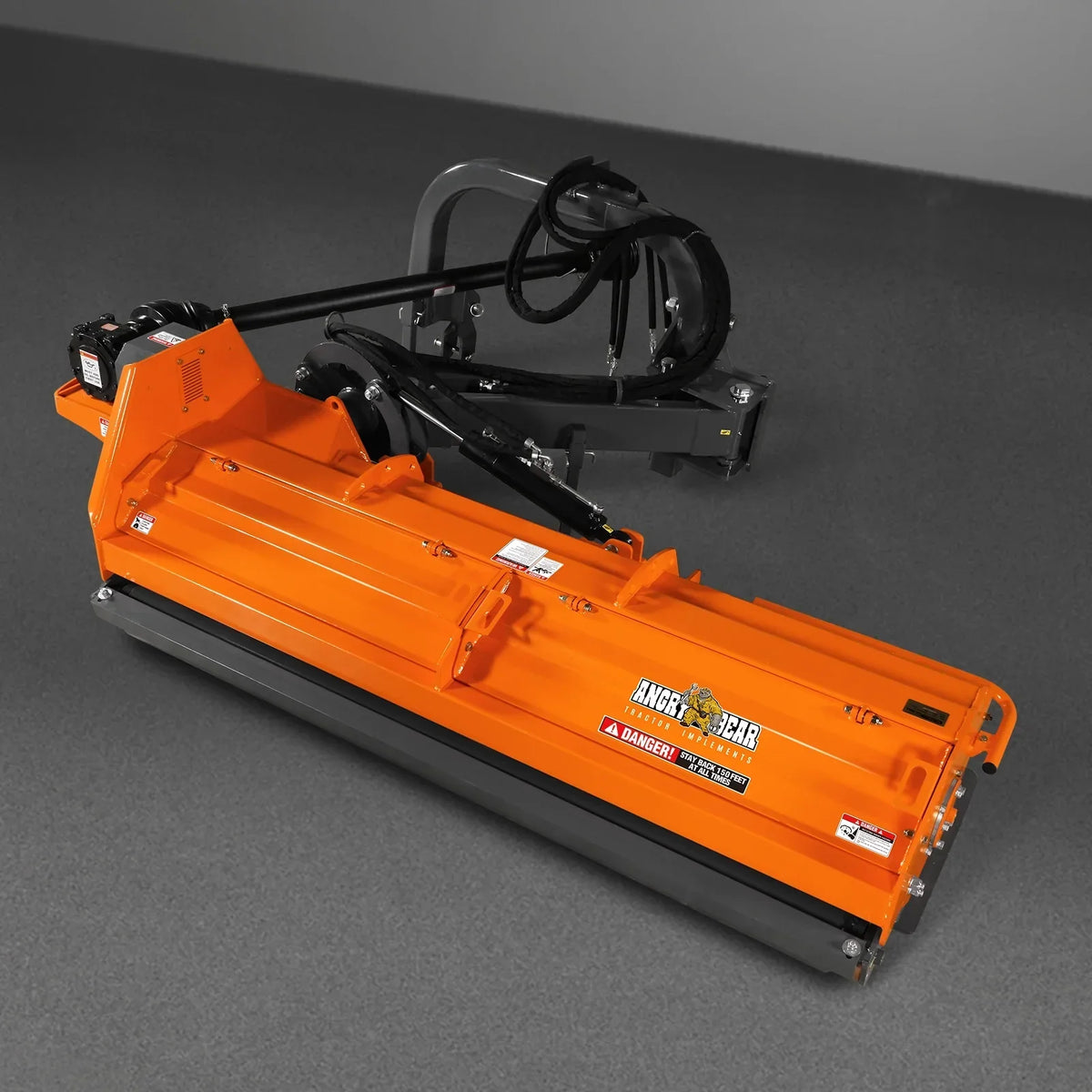 86" Heavy Duty 3 Point Offset Ditch Bank Verge Flail Mower Italy CMR Gearbox,  90-120HP,  PTO Driven,  VBM86
