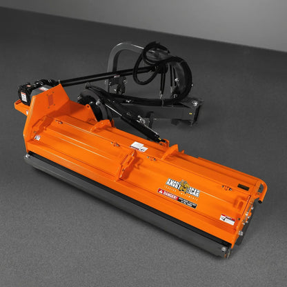 86" Heavy Duty 3 Point Offset Ditch Bank Verge Flail Mower Italy CMR Gearbox,  90-120HP,  PTO Driven,  VBM86