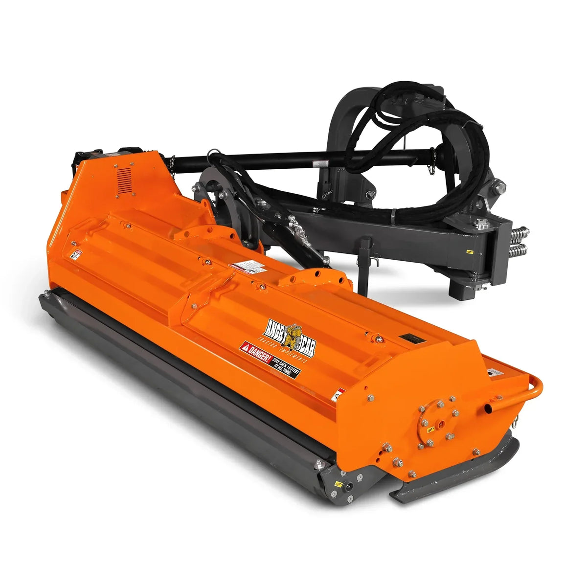 86" Heavy Duty 3 Point Offset Ditch Bank Verge Flail Mower Italy CMR Gearbox,  90-120HP,  PTO Driven,  VBM86