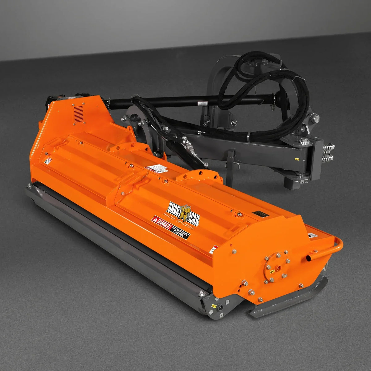 86" Heavy Duty 3 Point Offset Ditch Bank Verge Flail Mower Italy CMR Gearbox,  90-120HP,  PTO Driven,  VBM86