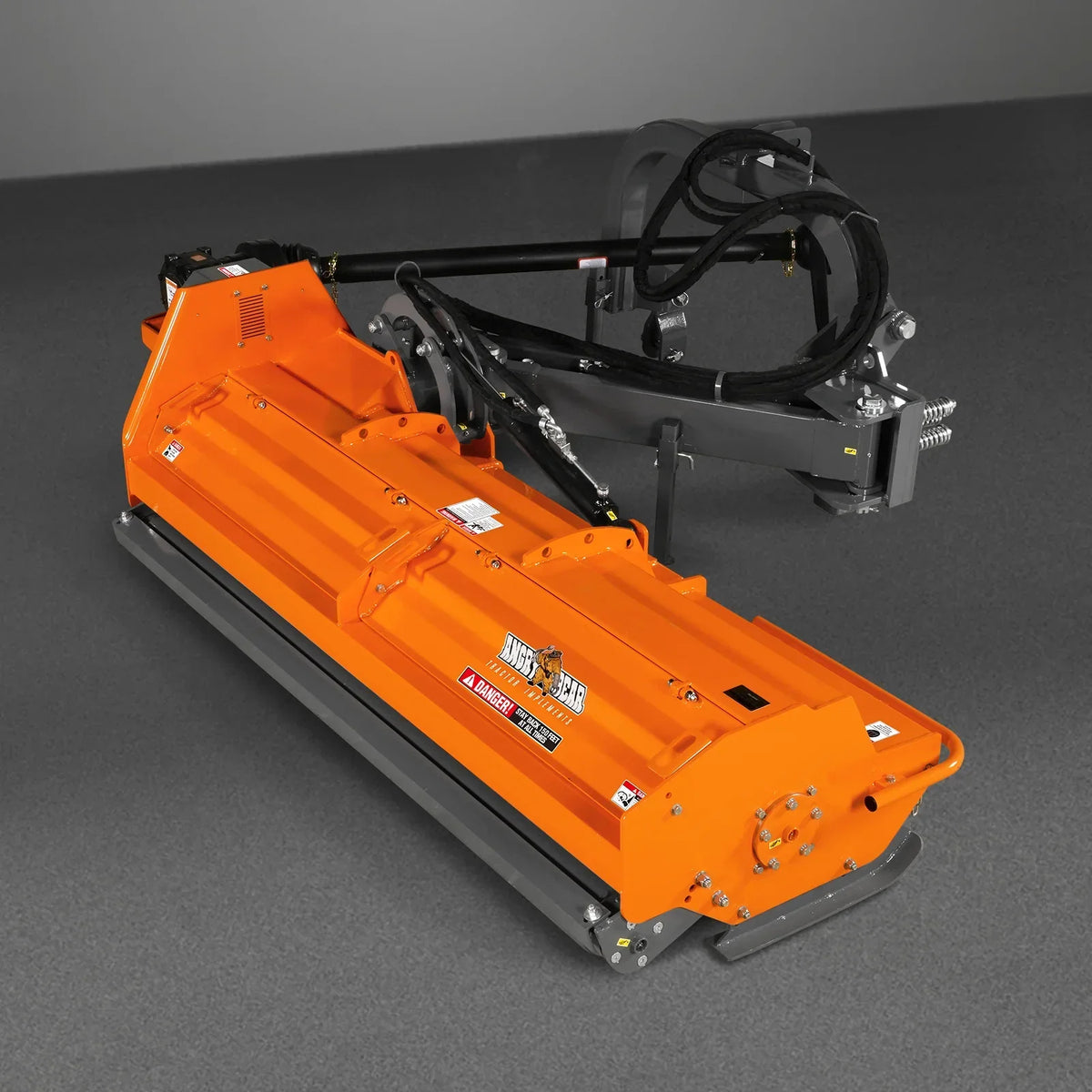 86" Heavy Duty 3 Point Offset Ditch Bank Verge Flail Mower Italy CMR Gearbox,  90-120HP,  PTO Driven,  VBM86