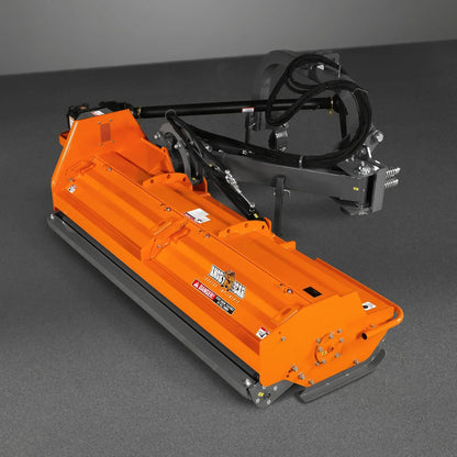86" Heavy Duty 3 Point Offset Ditch Bank Verge Flail Mower Italy CMR Gearbox,  90-120HP,  PTO Driven,  VBM86