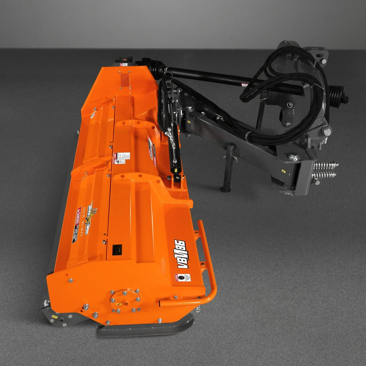 86" Heavy Duty 3 Point Offset Ditch Bank Verge Flail Mower Italy CMR Gearbox,  90-120HP,  PTO Driven,  VBM86