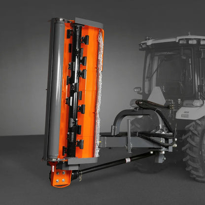 86" Heavy Duty 3 Point Offset Ditch Bank Verge Flail Mower Italy CMR Gearbox,  90-120HP,  PTO Driven,  VBM86
