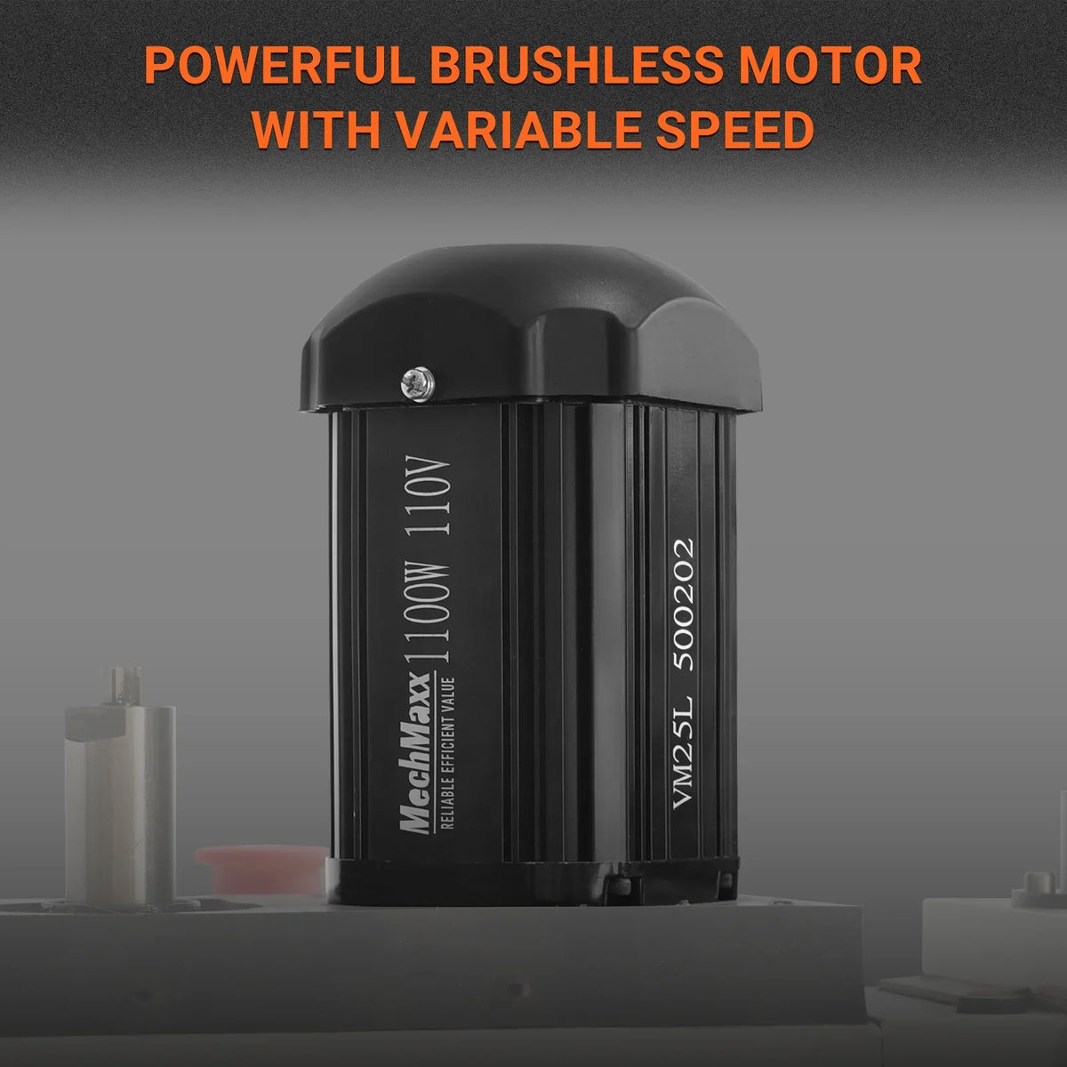1.5HP 7‘’x 27-1/2‘’ Benchtop Mini Mill Drill Machine, Variable Speed, R8 Spindle, Brushless Motor, 110V, Compact Milling Drilling Tool for Garage Shop, DIY Metalworking without Stand VM25LD
