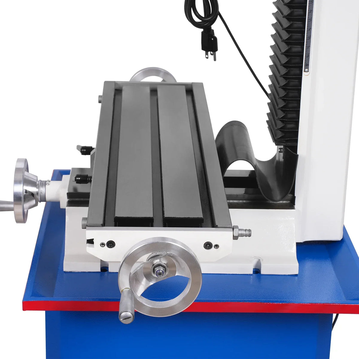 7‘’ x 27-1/2‘’ Benchtop Mini Mill Drill Machine, Variable Speed, Brshless Motor, R8 Spindle, 1.5 HP, 110V, Compact Milling Drilling Tool for Garage Shop, DIY Metalworking without Stand VM25L