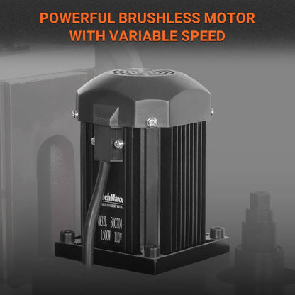 8-1/4"x33'' Industrial Benchtop Mill Drill Machine Brushless Motor, Variable Speed, R8 Spindle, 2 HP, 110V, Compact Milling Drilling Tool for Garage Shop, DIY Metalworking without Stand VM32L