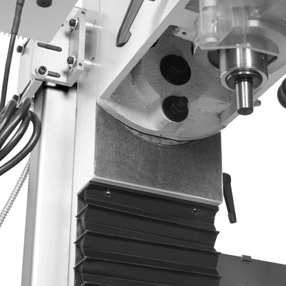 8-1/4"x33'' Industrial Benchtop Mill Drill Machine with DRO, Variable Speed, Brushless Motor, R8 Spindle, 2 HP, 110V, Compact Milling Drilling Tool for Garage Shop, DIY Metalworking without Stand VM32LD