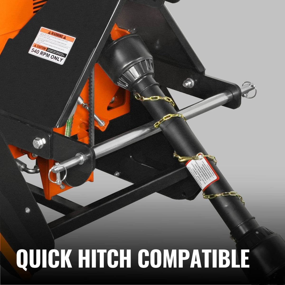 3-Point PTO Stump Grinder & 6",  3 Point Hydraulic PTO Wood Chipper Bundle, SG24PRO & WC68H