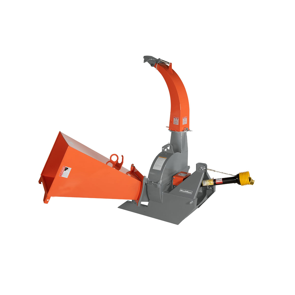 MechMaxx  55-80HP, 6” PTO Wood Chipper , BX62S