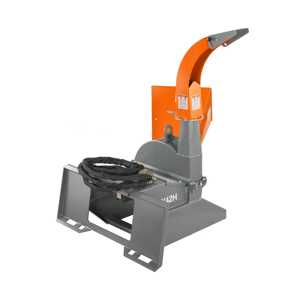 4” Skid Steer Wood Chipper Attachment 14-20gal/min , BX42H