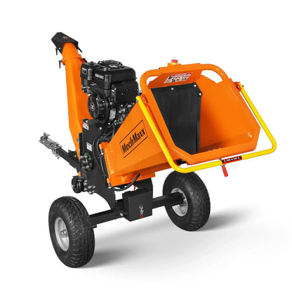 6 inch E-start ZONSEN 420cc 15hp Gasoline Engine Powered Drum Wood Chipper ,  P4206