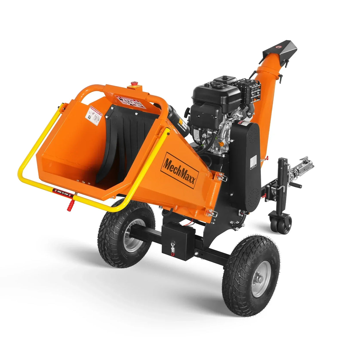 6 inch E-start ZONSEN 420cc 15hp Gasoline Engine Powered Drum Wood Chipper ,  P4206