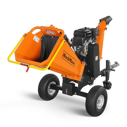 6 inch E-start ZONSEN 420cc 15hp Gasoline Engine Powered Drum Wood Chipper ,  P4206