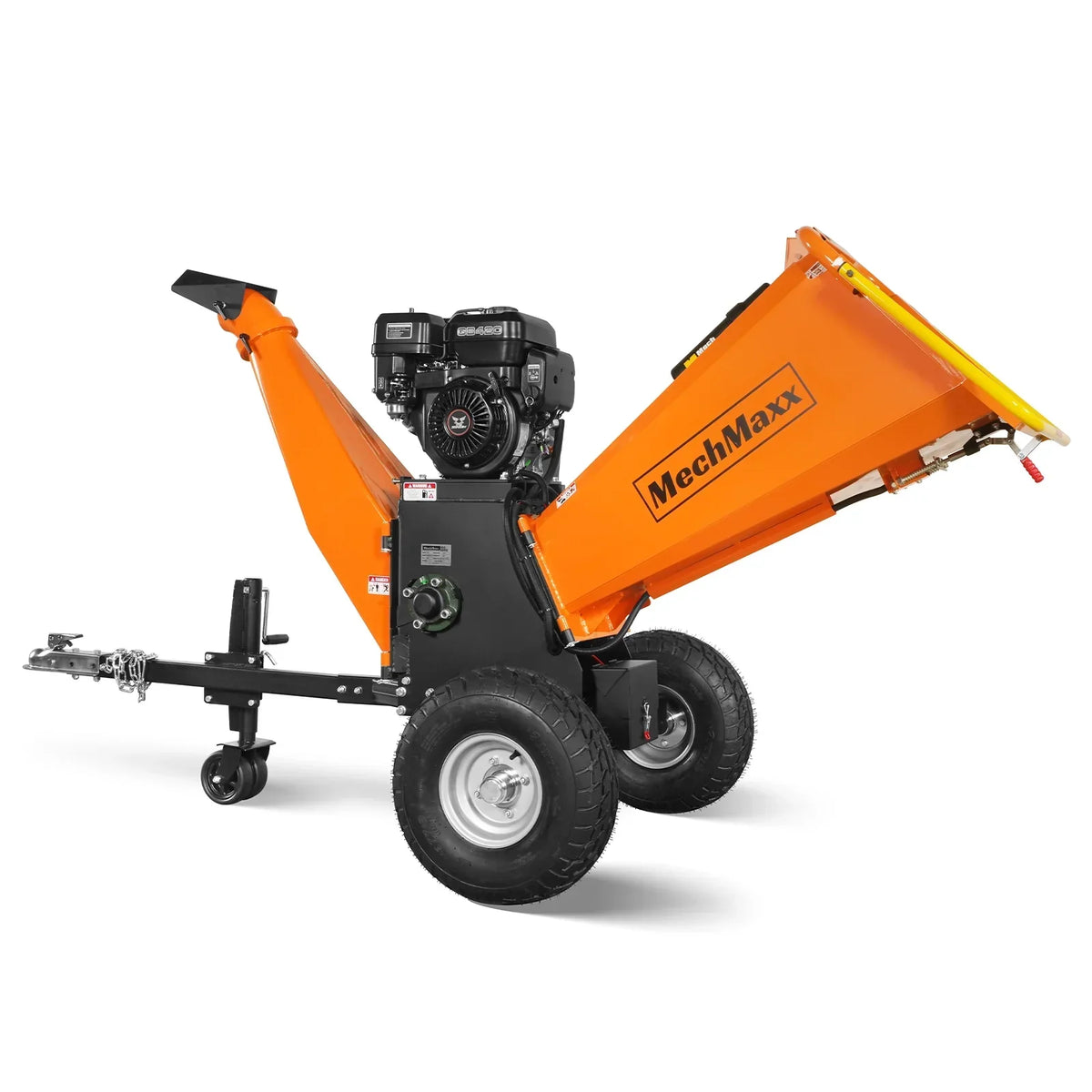 6 inch E-start ZONSEN 420cc 15hp Gasoline Engine Powered Drum Wood Chipper ,  P4206