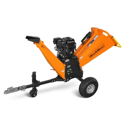 6 inch E-start ZONSEN 420cc 15hp Gasoline Engine Powered Drum Wood Chipper ,  P4206