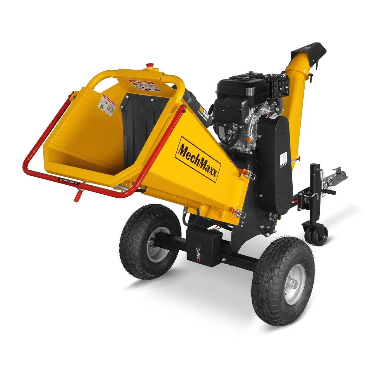6 inch E-start ZONSEN 420cc 15hp Gasoline Engine Powered Drum Wood Chipper,  P4206