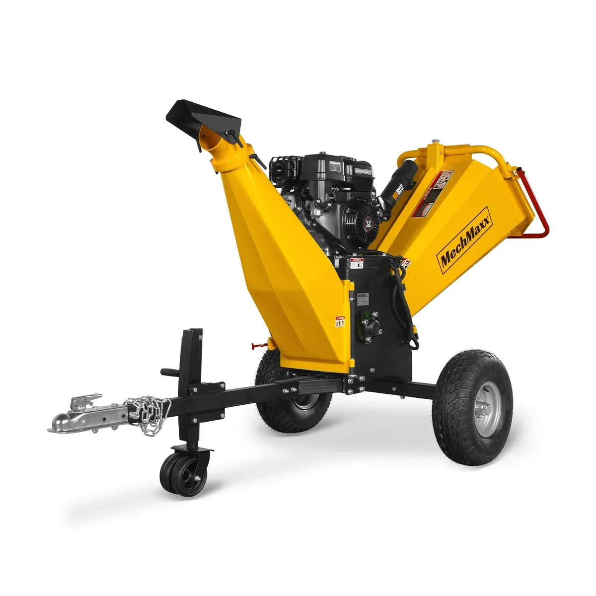 6 inch E-start ZONSEN 420cc 15hp Gasoline Engine Powered Drum Wood Chipper,  P4206