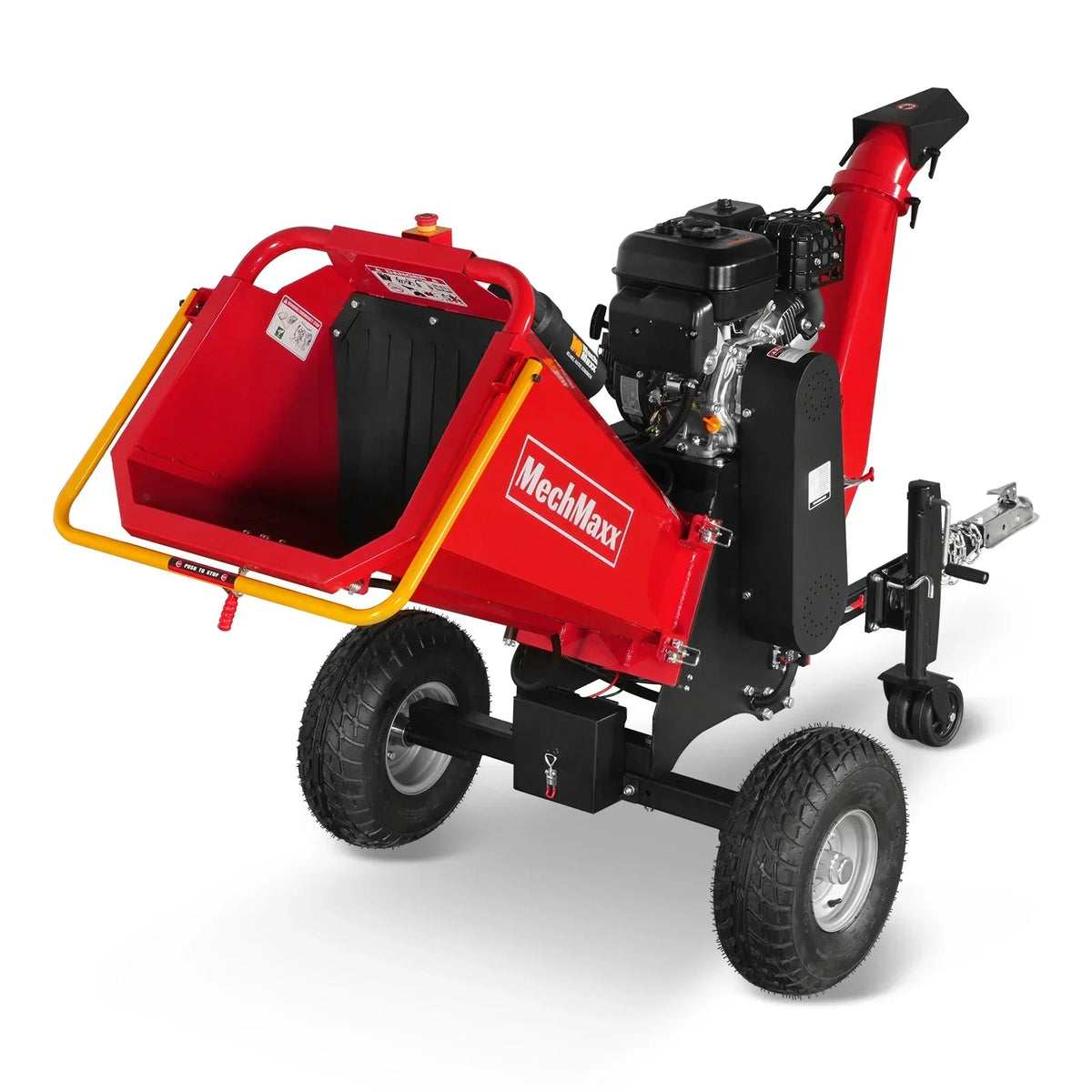 6 inch E-start ZONSEN 420cc 15hp Gasoline Engine Powered Drum Wood Chipper ,  P4206