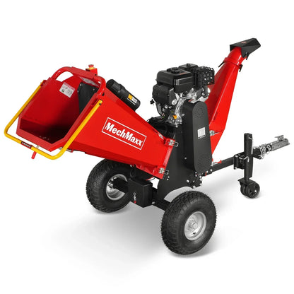 6 inch E-start ZONSEN 420cc 15hp Gasoline Engine Powered Drum Wood Chipper ,  P4206