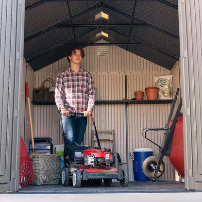 8 Ft. W X 10 Ft. D Resin Outdoor Storage Shed 71.7 Sq. Ft.
